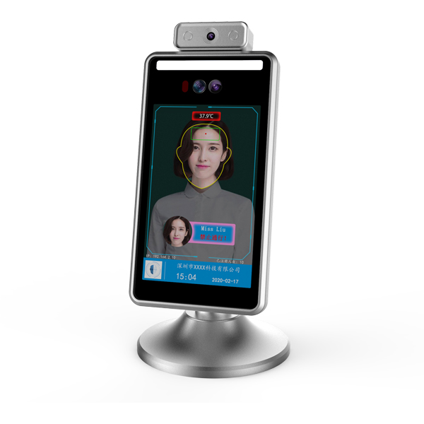 8寸测温人脸识别一体机-桌面款